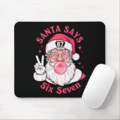 Funny Christmas 67 Meme Brain Rot Santa Claus Xmas Muismat (Met muis)