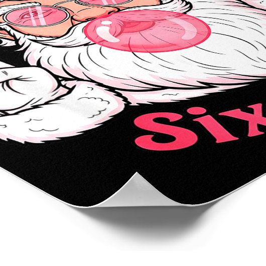 Funny Christmas 67 Meme Brain Rot Santa Claus Xmas Poster (Hoek)