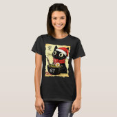 Funny Christmas 67 Six Seven Cat Ramen Japanese Ka T-shirt (Voorkant volledig)