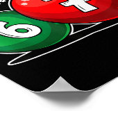 Funny Christmas 67 Six Seven Meme Gen Alpha Slang  Poster (Hoek)