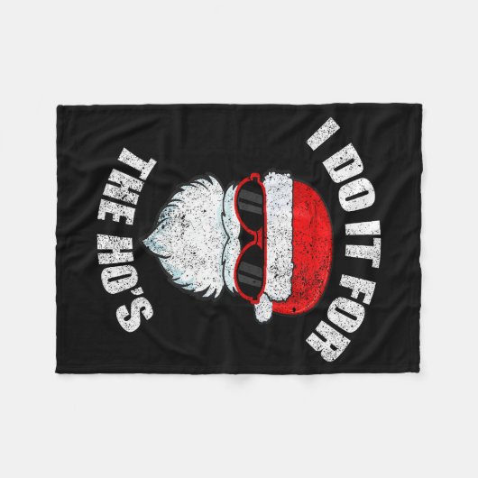 Funny Christmas Adult Naughty Dirty Pajama, Ho Pj, Fleece Deken (Voorkant (Horizontaal))