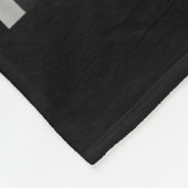 Funny Christmas African G Parrot Santa Photo Booth Fleece Deken (Hoek)