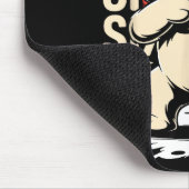 Funny Christmas Bear Dabbing Xmas Dab Six Seven 67 Muismat (Hoek)