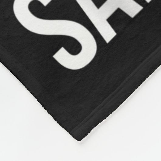 Funny Christmas Beer Drinking With Santa Clause Fleece Deken (Hoek)