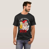 Funny Christmas Beer Meme Most Wonderful For Craft T-shirt (Voorkant volledig)
