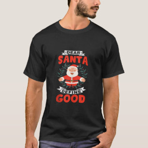 Funny Christmas Beste Kerstman Definieer Goede Tan T-shirt