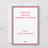 Funny Christmas Card Feestdagenkaart (Achterkant)