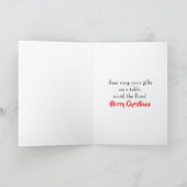 Funny Christmas Card for Boomers & Gen Xers Kaart (Binnen)