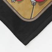 Funny Christmas Cat Christmas Tree Meowy Christmas Fleece Deken (Hoek)