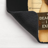 Funny Christmas Cat- Cute Siamese Santa Hat Tee  Muismat (Hoek)