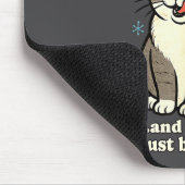 Funny Christmas Cat Meme Caroling Holiday Santa Ha Muismat (Hoek)