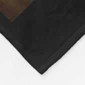 Funny Christmas Cat Selfie With Santa Claus Meme M Fleece Deken (Hoek)