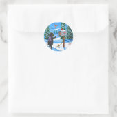 Funny Christmas Cats Creationarts Sticker (Tas)