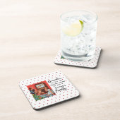 Funny Christmas Coaster Retro Best Friend Normal Bier Onderzetter (Rechterzijde)