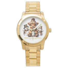 Funny Christmas Cow Watch Horloge