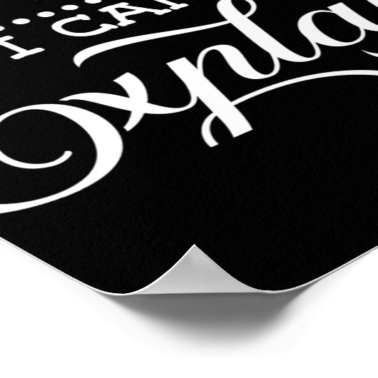 Funny Christmas Dear Santa I Can Explain Script T Poster (Hoek)