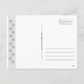 funny Christmas dog Boxer puppy Feestdagenkaart (Achterkant)