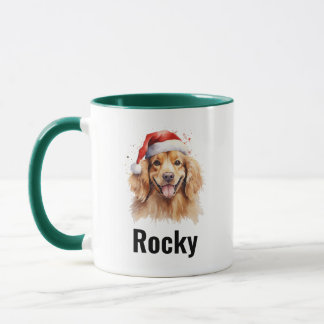 Funny Christmas Dog Mug Holiday Gift Pet Lover  Mok