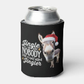 Funny Christmas Donkey Lovers Farm Holiday Animal Blikjeskoeler (Blikje Voorkant)