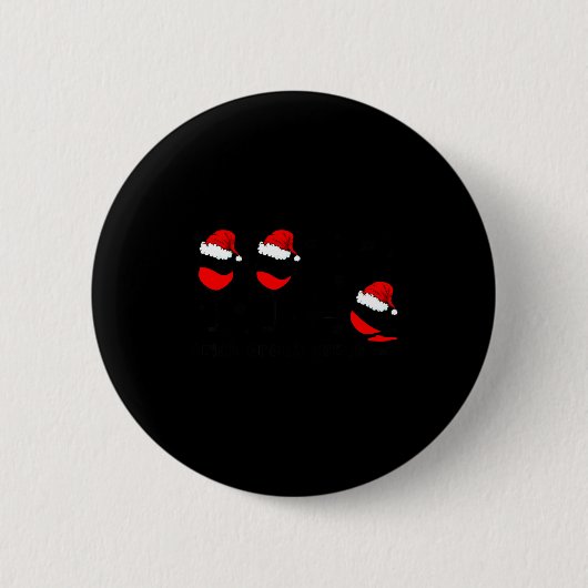 Funny Christmas Drink Drank Drunk Xmas Holiday  Ronde Button 5,7 Cm (Voorkant)