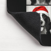 Funny Christmas English Springer Spaniel Santa Pho Muismat (Hoek)