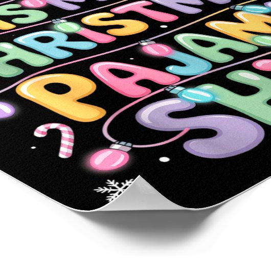 Funny Christmas Family Mathcing This Is My Christm Poster (Hoek)