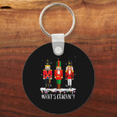 Funny Christmas Family Whats Crackin_ Nutcracker - Sleutelhanger (Voorkant)