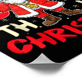 Funny Christmas Feeling 6 7 This Christmas Meme Sa Poster (Hoek)