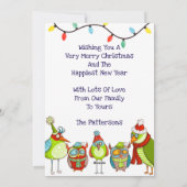 Funny Christmas Feestdagen Wat een jaar is het gew Feestdagenkaart (Achterkant)