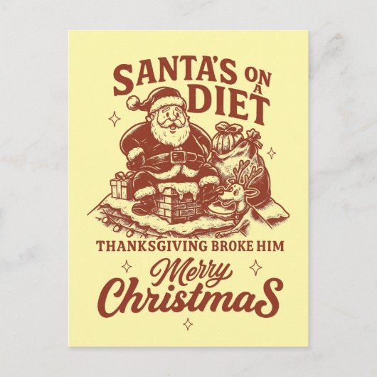 Funny Christmas  Feestdagenkaart (Voorkant)