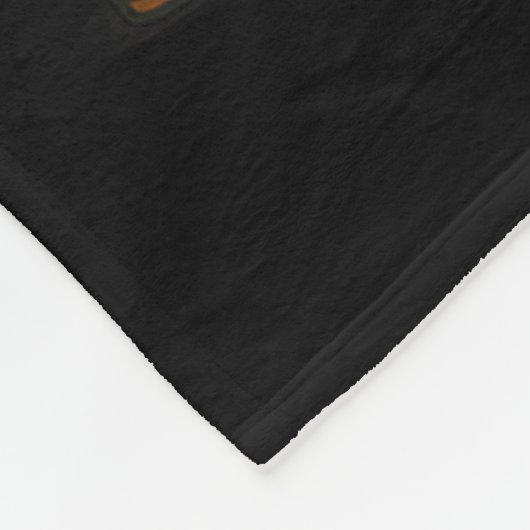 Funny Christmas  Fleece Deken (Hoek)