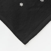 Funny Christmas Football Reindeer  Fleece Deken (Hoek)