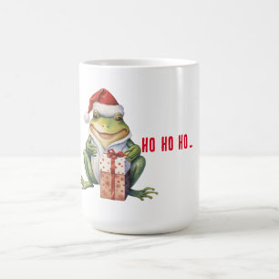 Funny Christmas Frog  Koffiemok