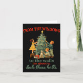 Funny Christmas From The Windows To The Walls I'm Kaart (Voorkant)