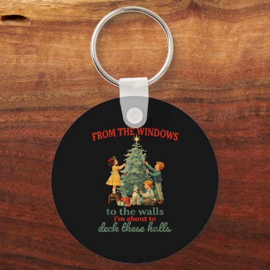 Funny Christmas From The Windows To The Walls I'm Sleutelhanger (Voorkant)