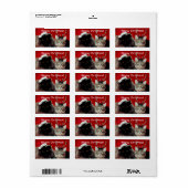 Funny Christmas Gift Label Labels (Full Sheet)