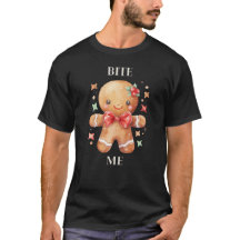Funny Christmas Gingerbread Man T-shirt