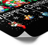 Funny Christmas Gnome Hanging With My Gnomies Fami Poster (Hoek)