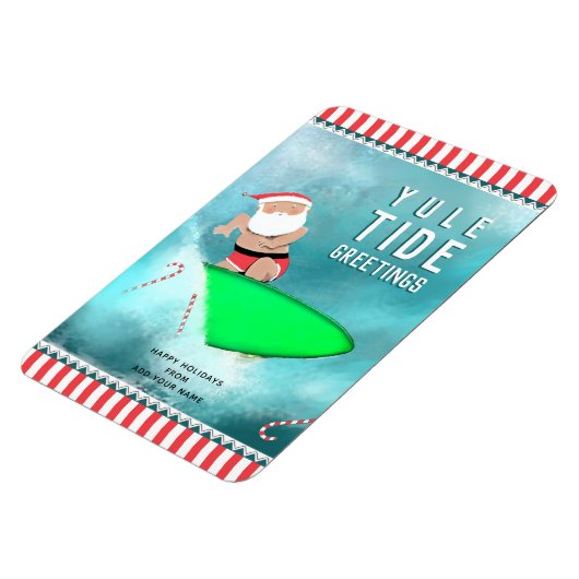 Funny Christmas Holiday Gift Kaarten Magneet (Linkerzijde)