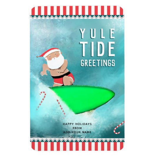 Funny Christmas Holiday Gift Kaarten Magneet (Verticaal)