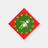 Funny Christmas Holiday Party Servet (Hoek)