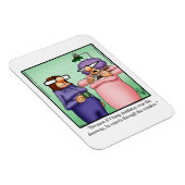 Funny Christmas Humor Magnet Gift Magneet (Rechterzijde)