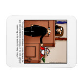 Funny Christmas Humor Magnet Gift Magneet (Horizontaal)