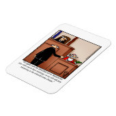 Funny Christmas Humor Magnet Gift Magneet (Linkerzijde)