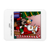 Funny Christmas Humor Magnet Gift Magneet (Horizontaal)