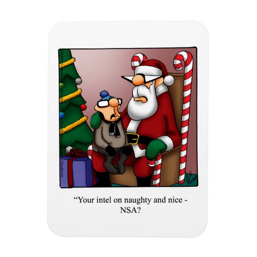 Funny Christmas Humor Magnet Gift Magneet (Verticaal)
