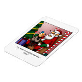 Funny Christmas Humor Magnet Gift Magneet (Linkerzijde)