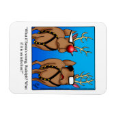 Funny Christmas Humor Magnet Gift Magneet (Horizontaal)