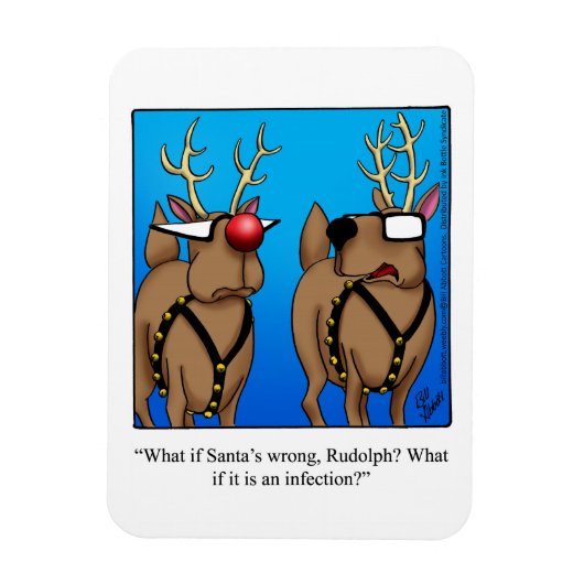 Funny Christmas Humor Magnet Gift Magneet (Verticaal)