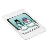 Funny Christmas Humor Magnet Gift Magneet (Rechterzijde)
